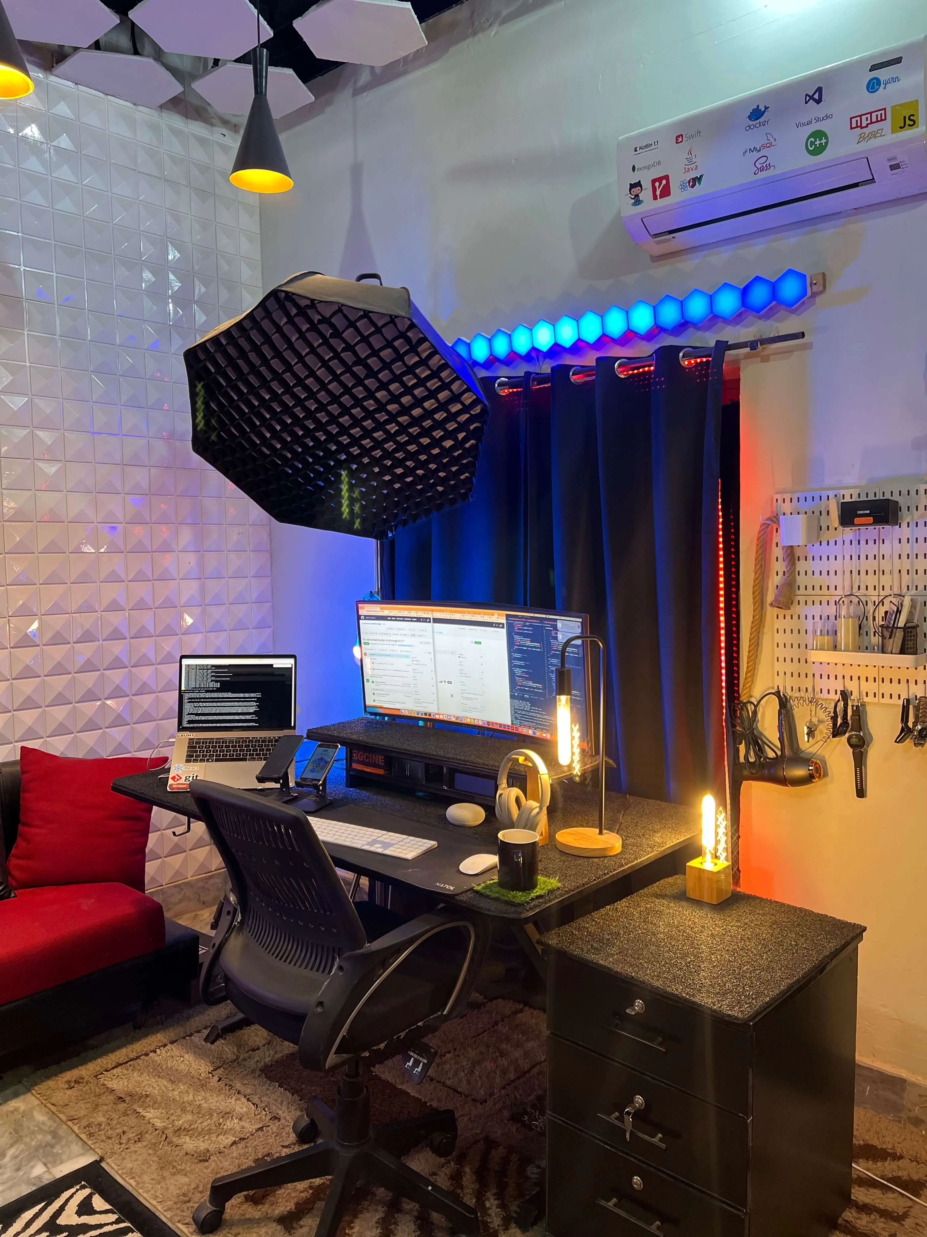 Home office setup